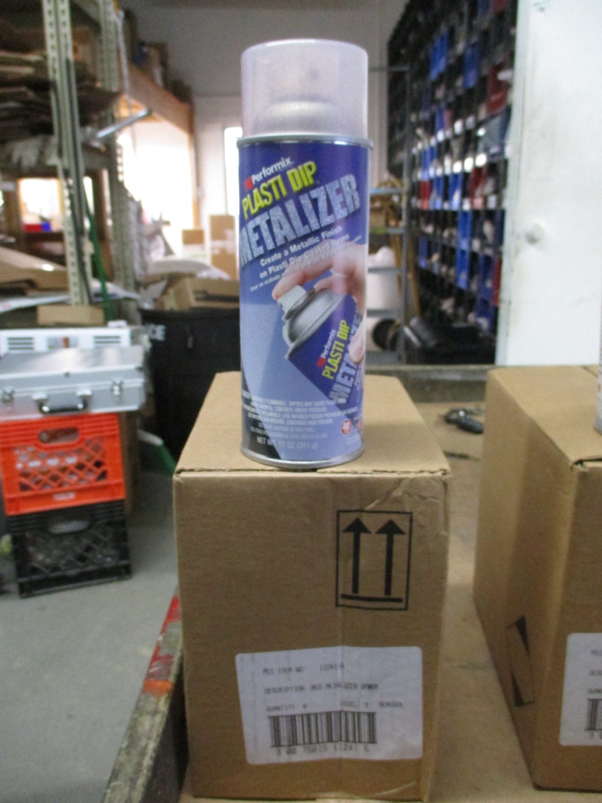 1 CASE PERFORMIX 11241 Plasti Dip Spray RED Metalizer 11oz FREE SHIPPING