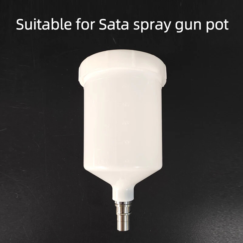 Applicable To Sata Spray Gun Pot Car Spray Gun Accessories 600ml Plastic