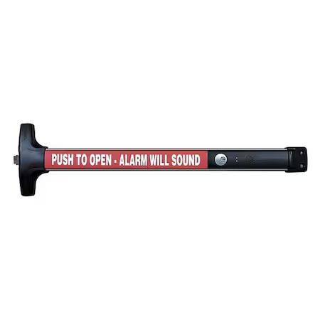 Detex V40 Eb Cd 628 99 36 W-Cyl Rim Exit Device, V40, Cylinder Dogging