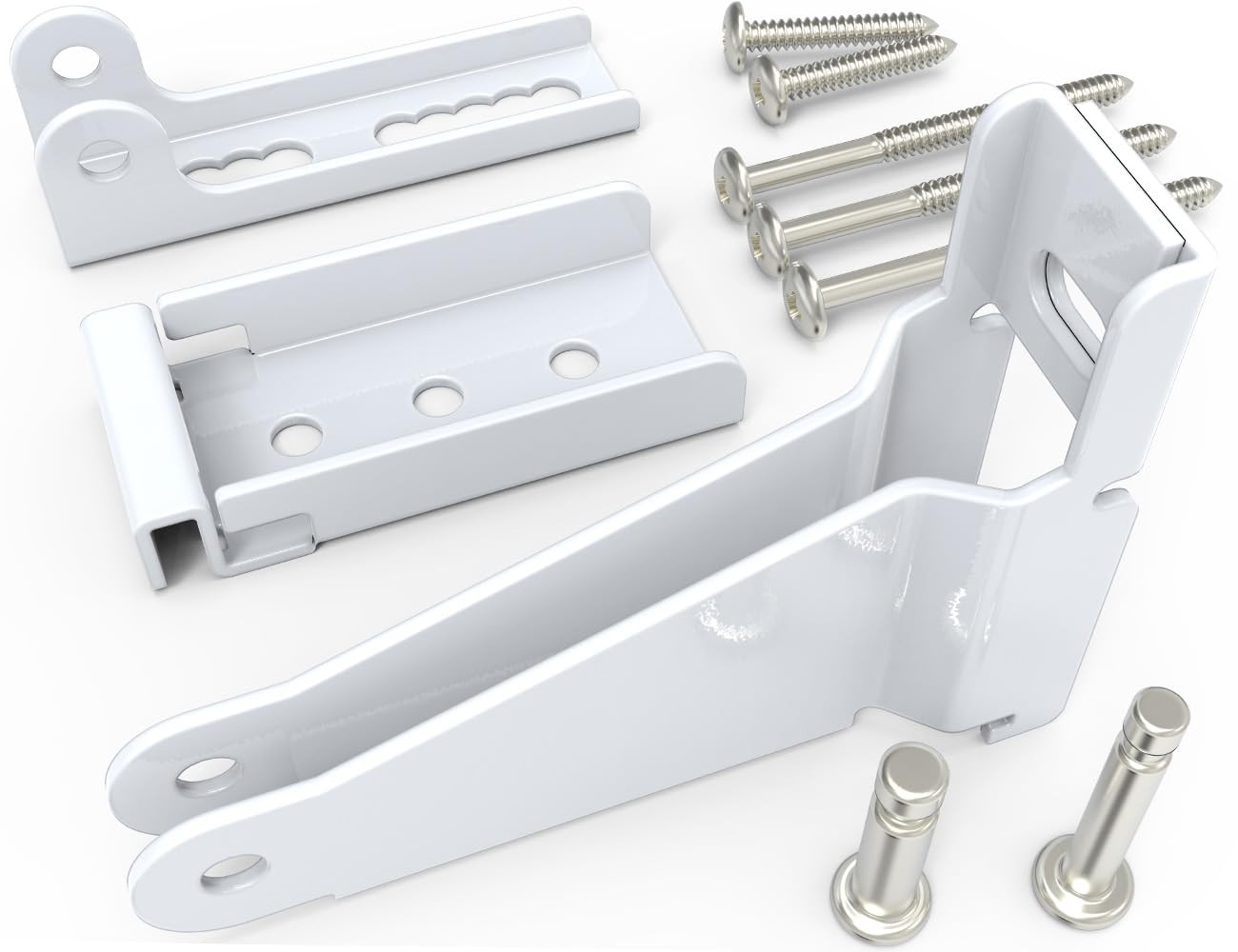 Reinforced Storm Door Closer Bracket Kit Compatible with Andersen, Emco, Larson