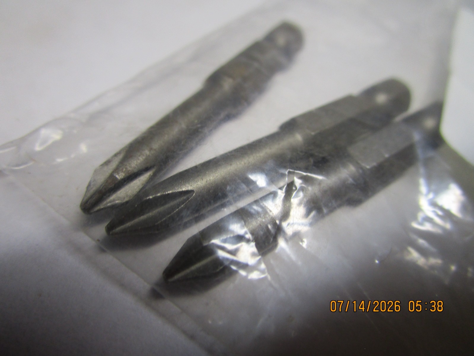#1Phillips 1/4″Hex 1-5/16″OAL Extra Hard Power Bit QTY 3