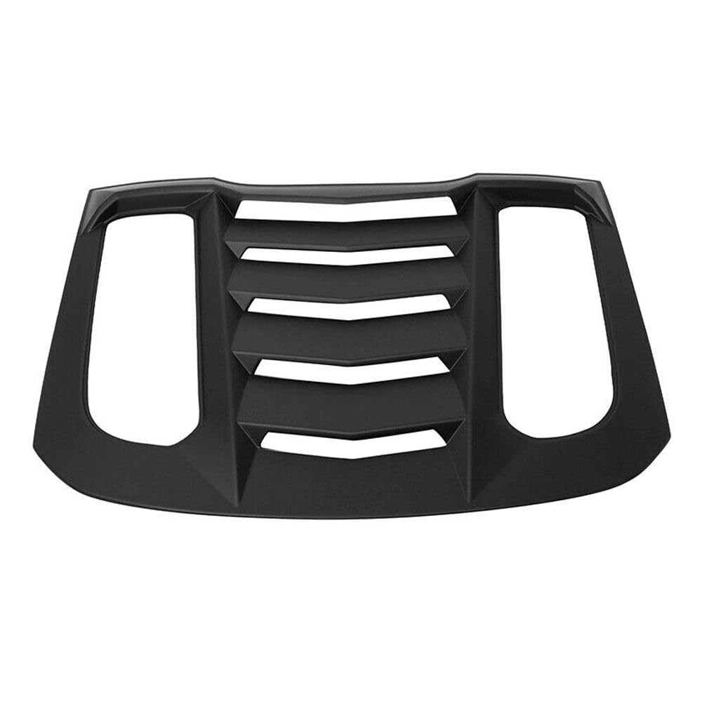 2Dr Rear Window Louver Sun Shade Vent ABS for Ford Mustang 2015-2023 FM15IKV2-a