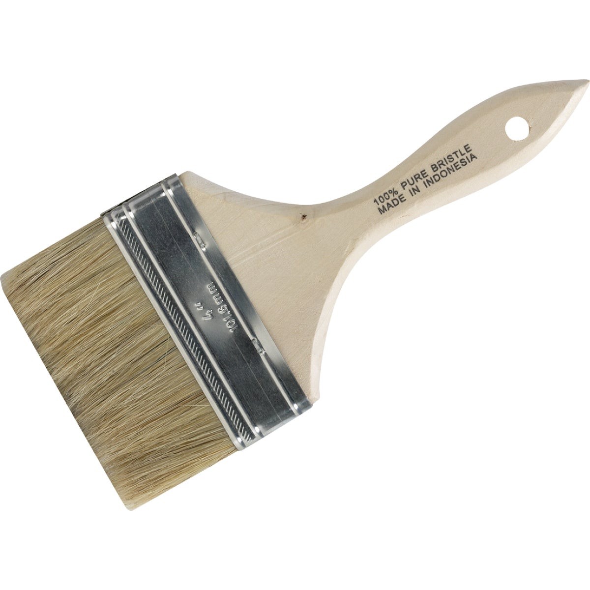 4 In. Flat Chip Wall Natural Bristle Paint Brush CB-M40 SIM Supply, Inc. CB-M40