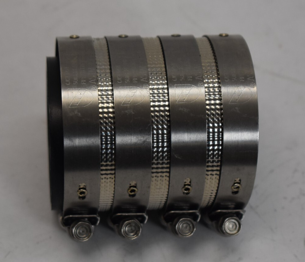Heavy Duty No Hub Couplings Cast Iron Pipe Connectors 2″ ASMT C-540 All Gain