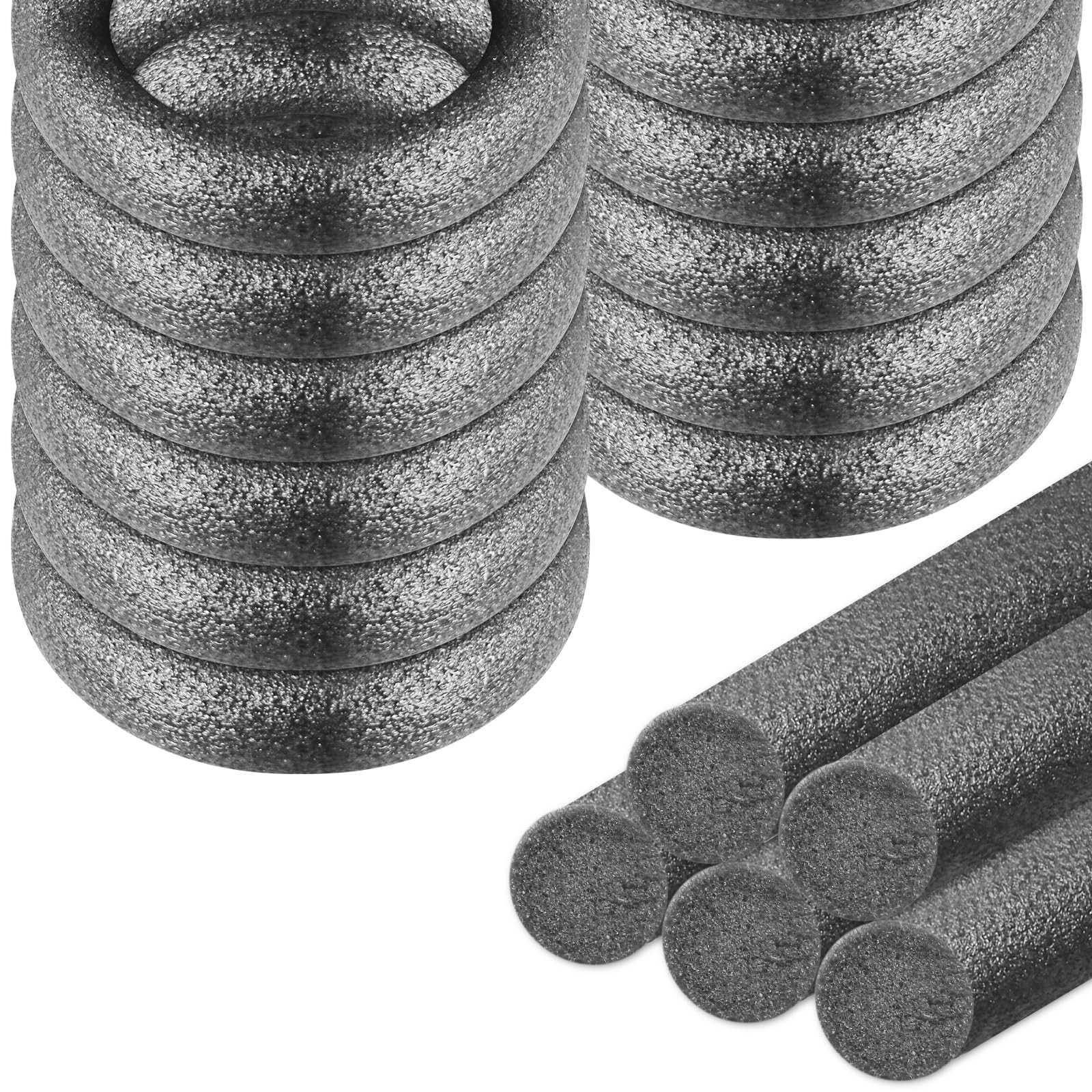 Foam Backer Rod for Concrete Joints, Crack Filler, 1.25in x 10ft