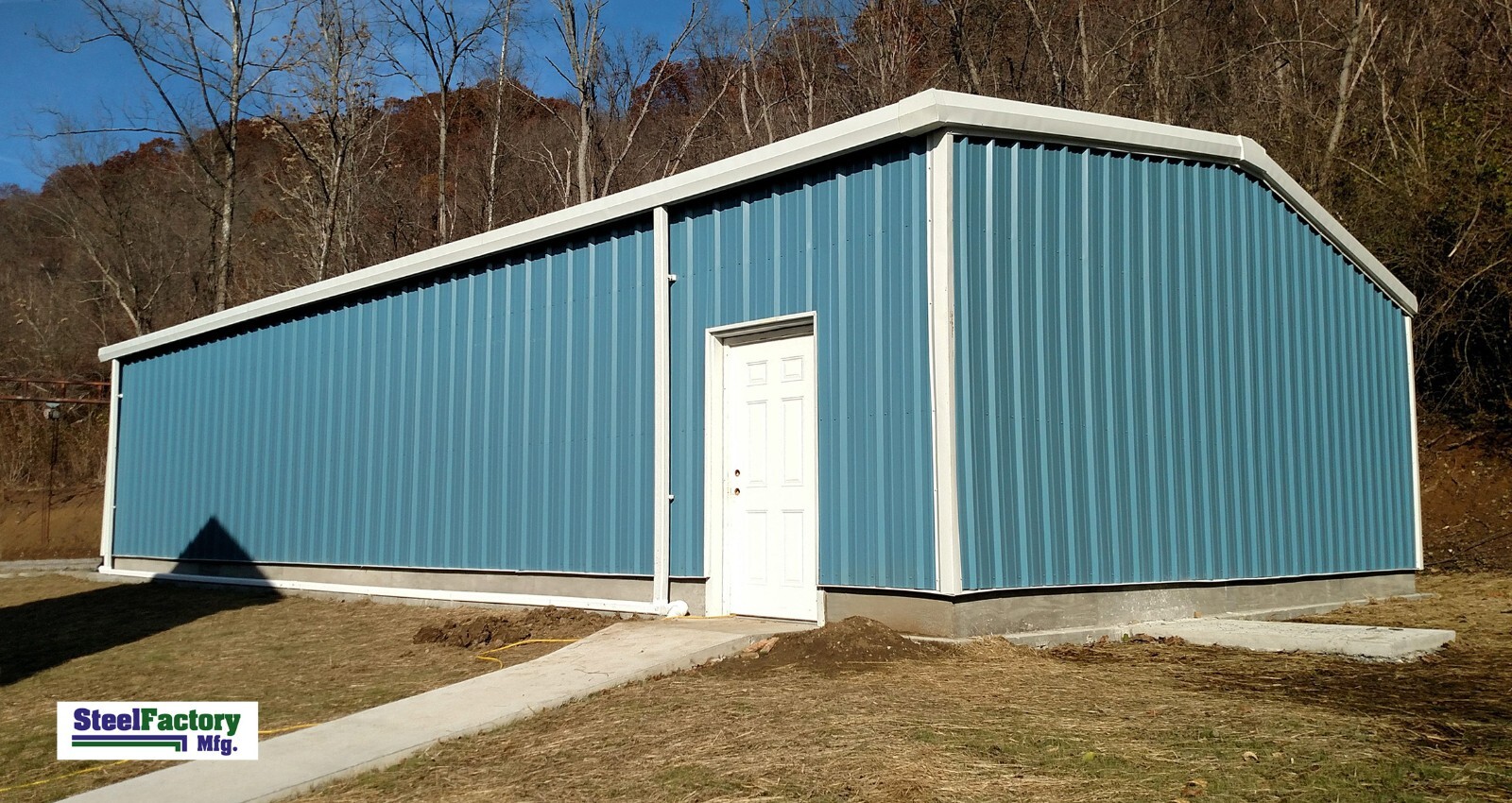Metal Prefab 25x25x9 Galvanized Steel Engineered Garage Commercial Building Kit
