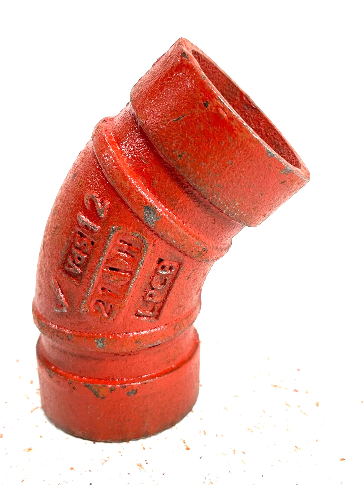 Victaulic Style 11 45° Elbow 1-1/4″ Grooved End IPS Pipe Fitting