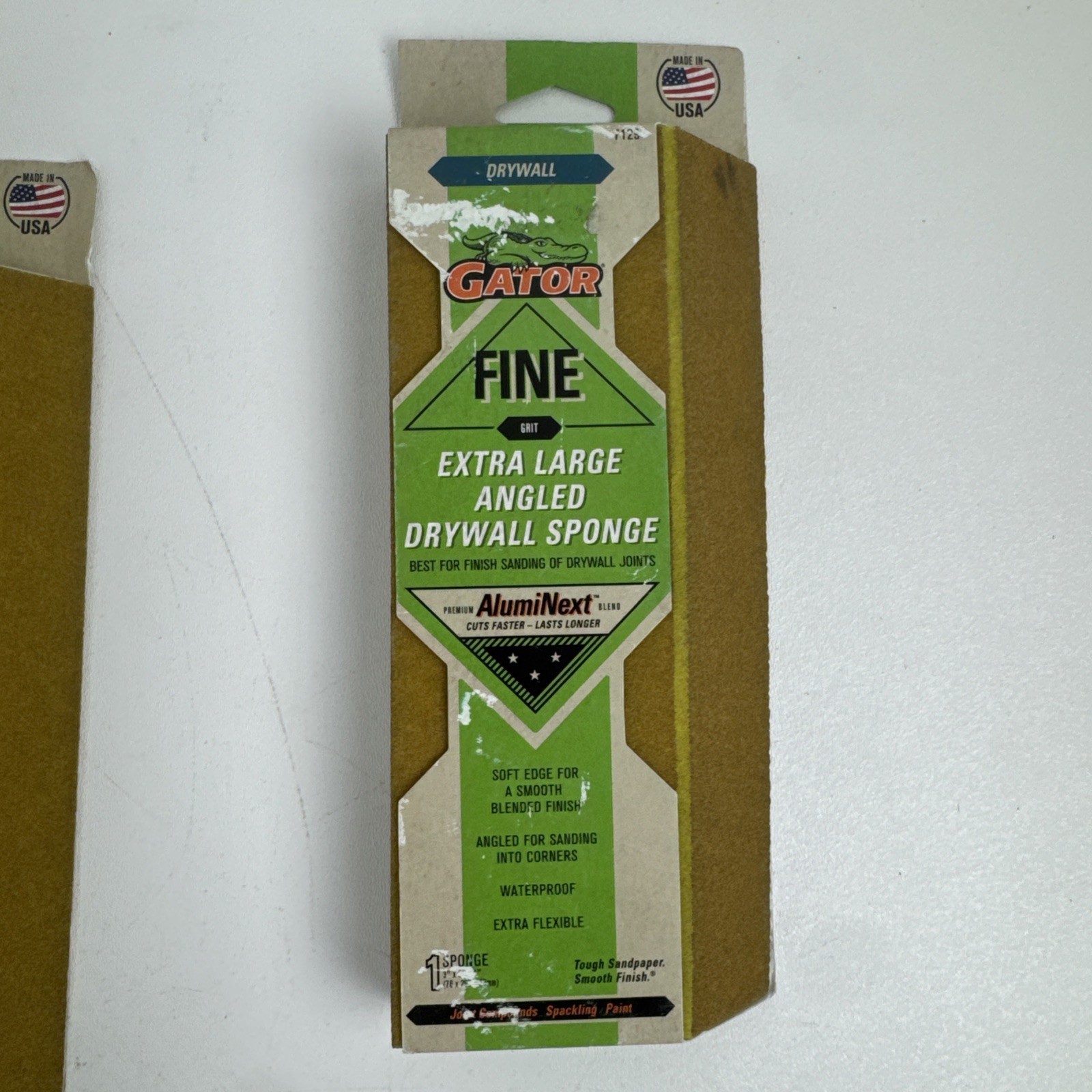 Lot Of 7 Gator Multi-Grade 2-Pack Drywall Sanding sponge Grade Medium & Fine