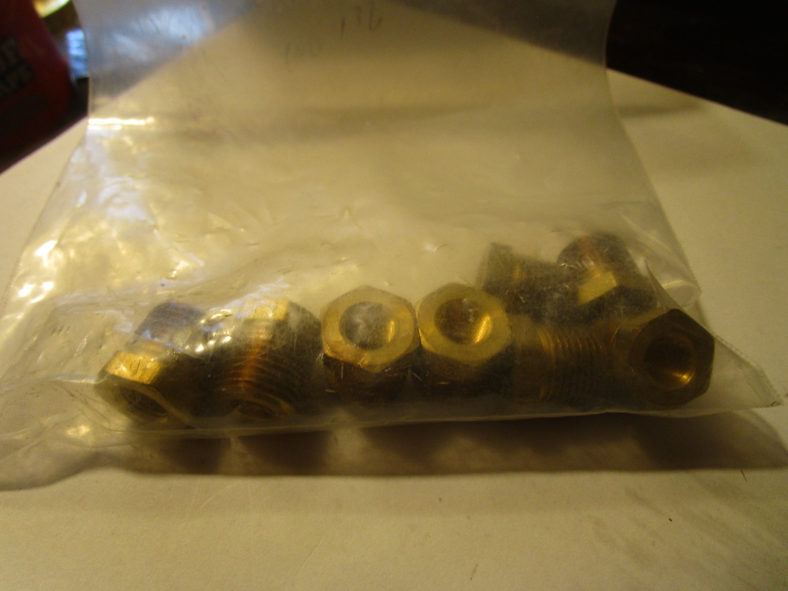 3/8″ Male NPT x 1/8″ Female NPT Brass Bushing QTY 8