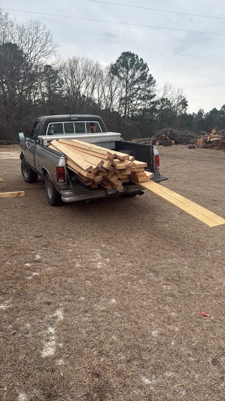 Miles Road Millworks Custom Rough Cut Handcrafted Wood Beams for Home Projects