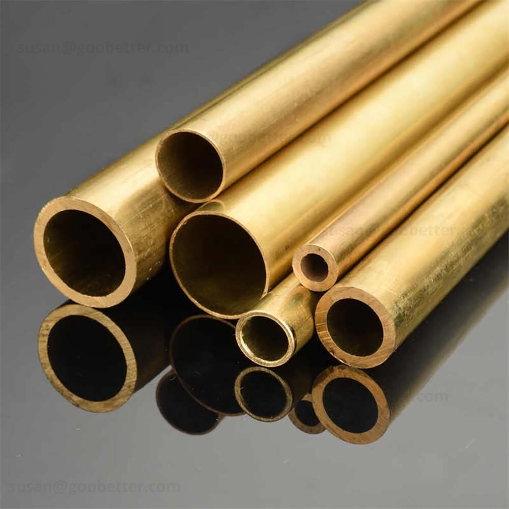 Brass Tube Round 2mm 3mm 4mm 5mm 6mm 7mm 8mm 10mm 12mm 14mm 15mm O.D. X 200mm