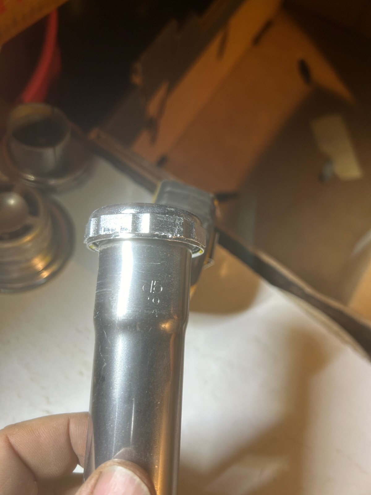 Sloan 12″ pipe as shown on pictures for plumbing
