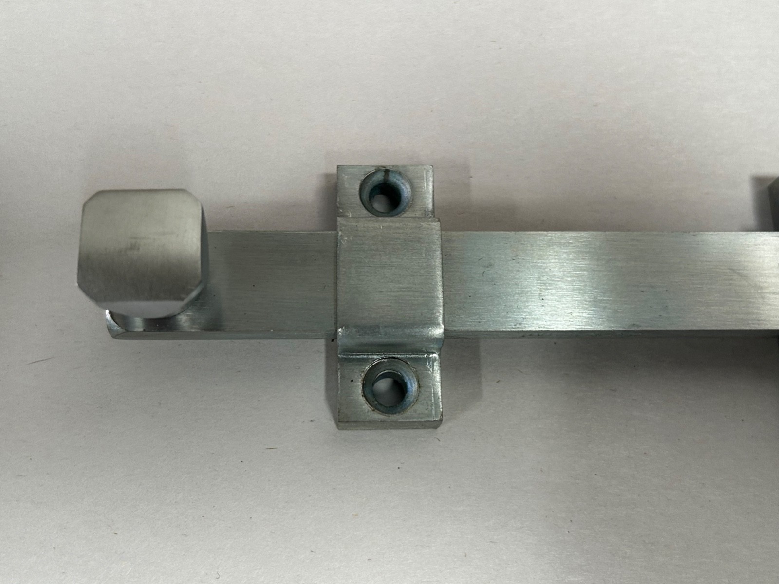 UNUSED Ives 453 8″ Inch Sliding Surface Bolt Slide Door Lock Brushed Steel (A8)