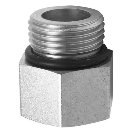 Parker 6-3/8 F5og-Ss 9/16-18″ X 3/8-18″ Sae-Orb X Fnpt 316 Ss Pipe Adapter