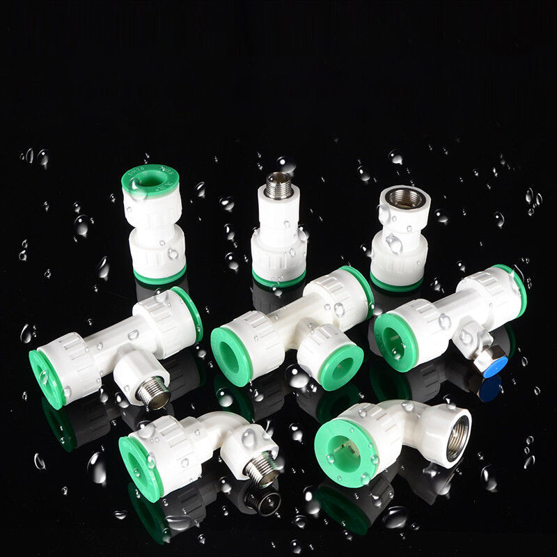 No Heat Fusion PPR Pipe Fitting Straight/Elbow/Tee Reducing 24 Styles Available
