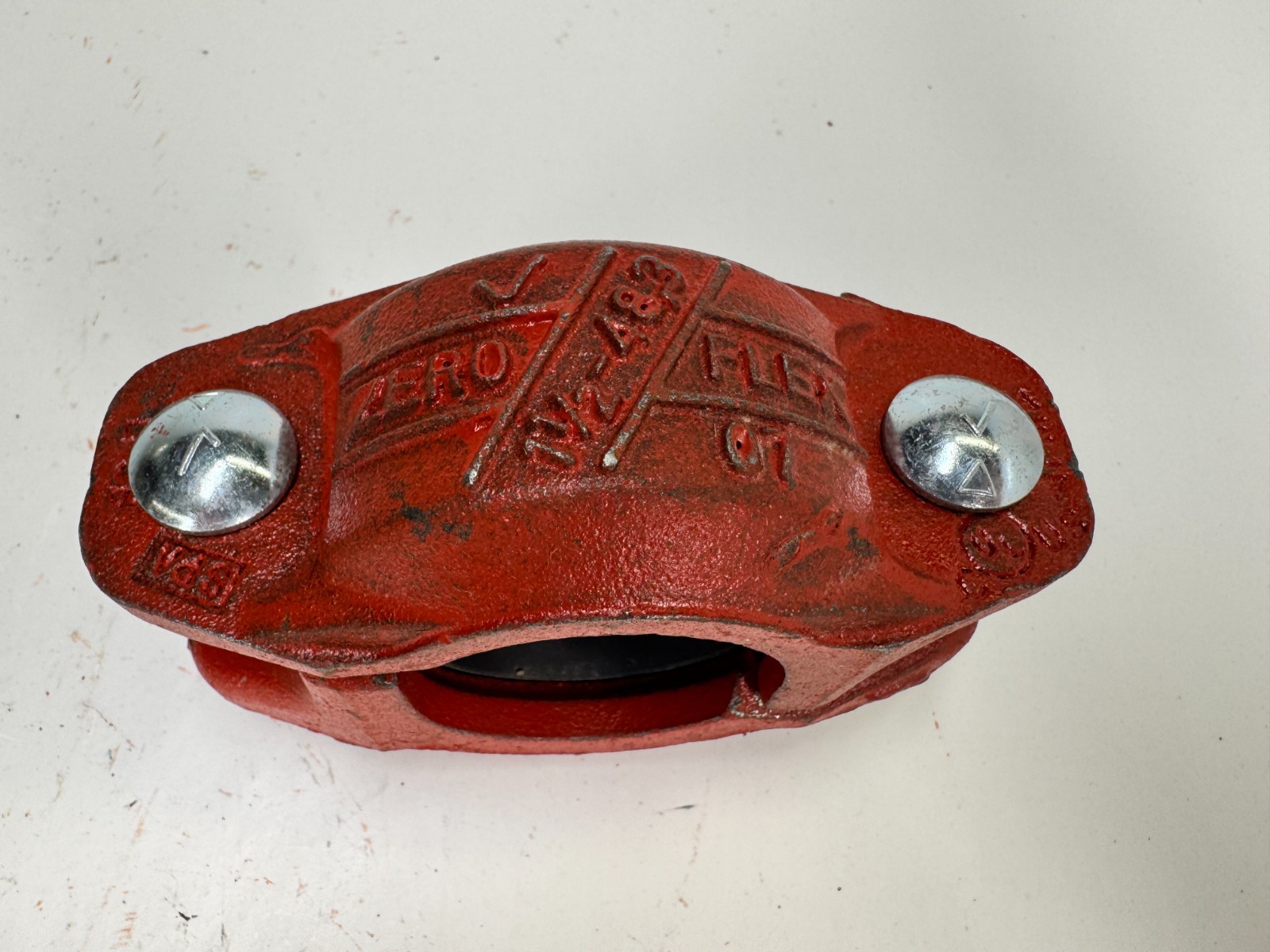 1-1/2″ Victaulic Style 07 Zero-Flex Rigid Coupling RED STRIPE EHP Gasket