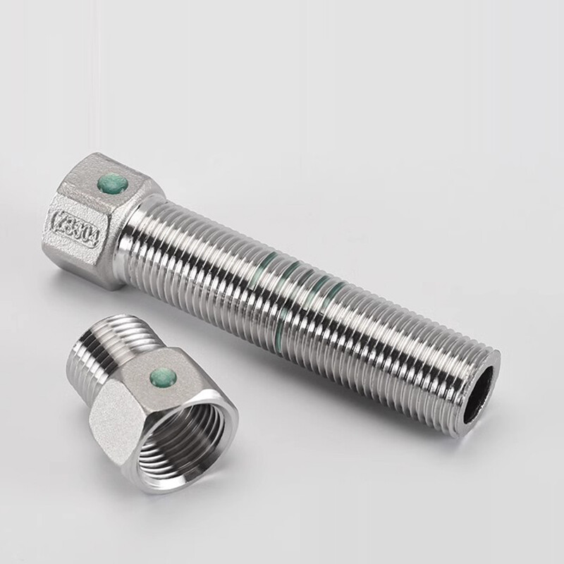 304 Stainless Steel Female Male Thread Pipe Fitting Adapters Connector Bushing