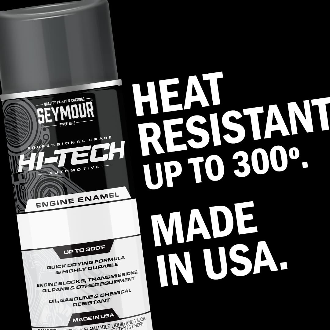 Seymour EN-41 Hi-Tech Engine Spray 12 Ounce (Pack of 1), Chrome Aluminum