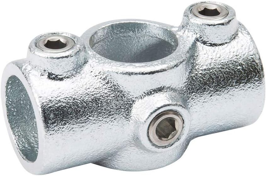 SteelTek 671-904HC Steel 3/4″ Two Socket Crossover Fitting Tee 90 deg