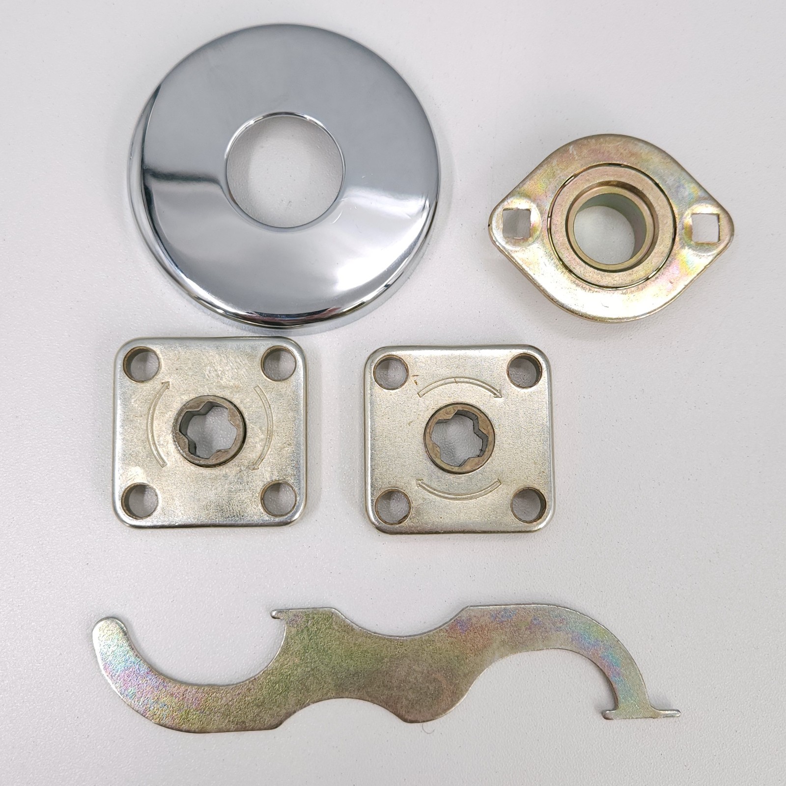 Schlage 09-454 06B 625 Trim Set L9000 Series Mortise Lock Lever Bright Chrome
