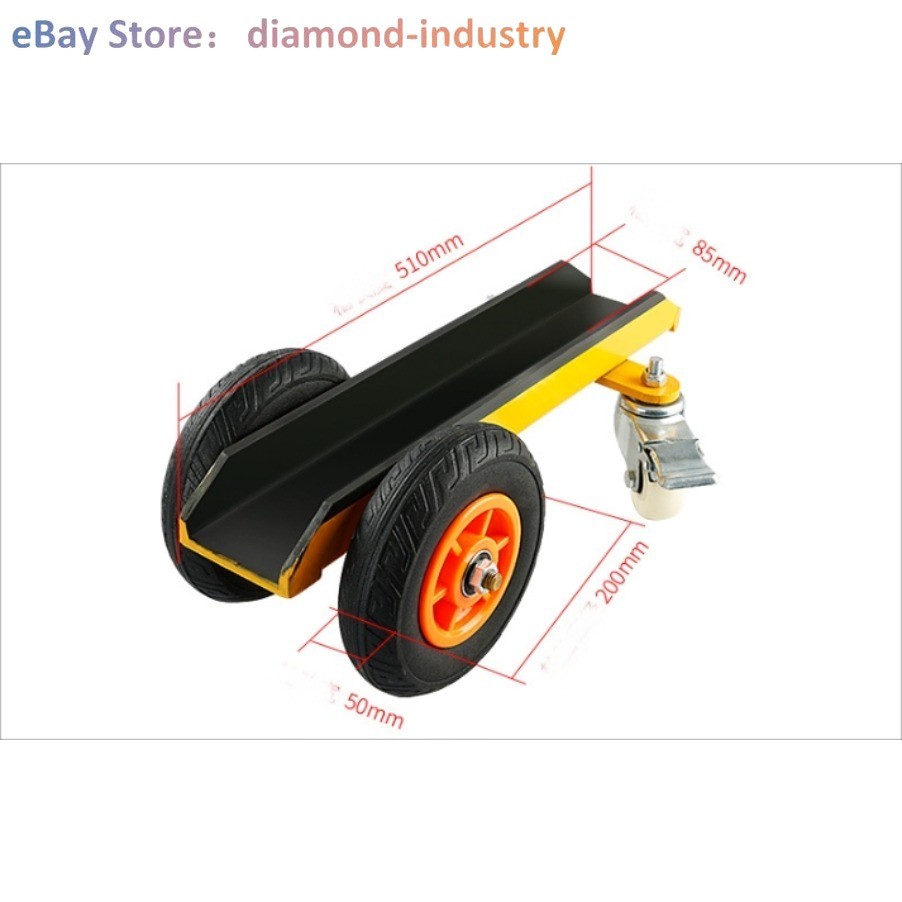 1pc Marble Loading Cart – A Wheeled Trolley for Material Handling, Also a Tool