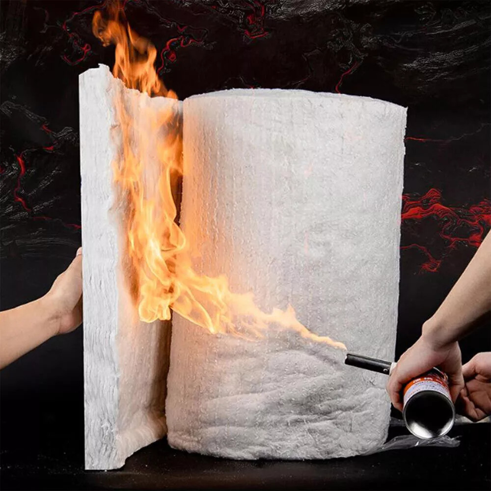 Ceramic Fiber Insulation Blanket Fireproof Insulation Blanket 0.6×3.6M