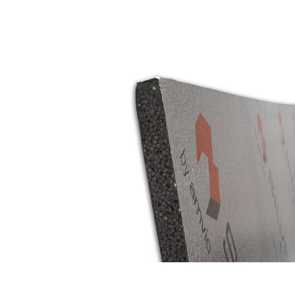 0.625 In. X 48 In. X 24 In. 72 Sq. Ft. R-3 Graphite Radiant Barrier Wall Insulat