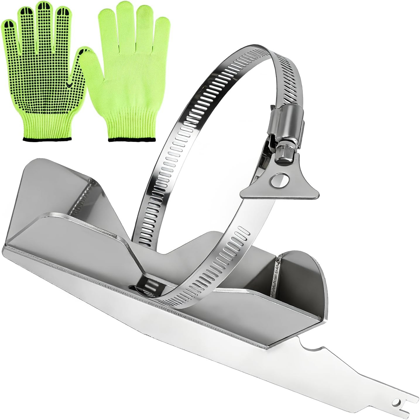 Spray Paint Can Shaker for Reciprocating Saw, Stainless Steel One Click Adjustme