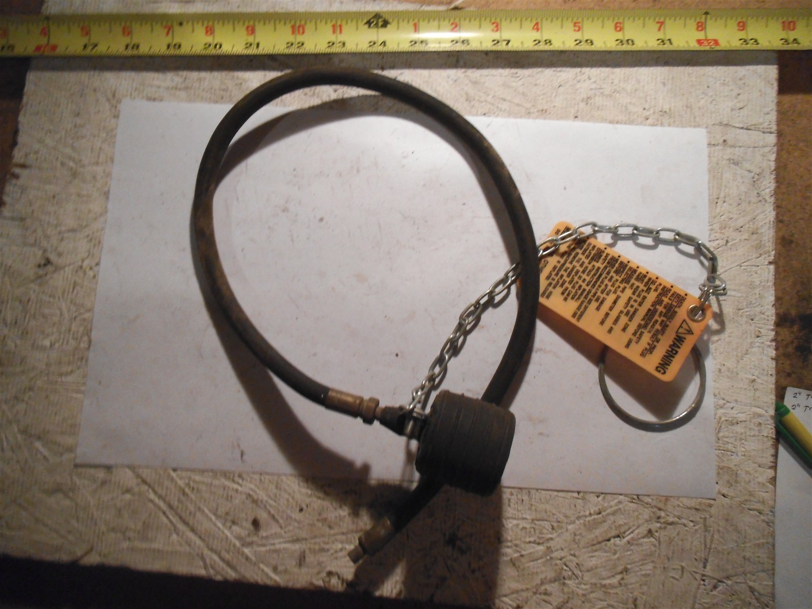 2″ Cherne Test-Ball Plug Part # 270-024 WITH 36″ EXTENSION