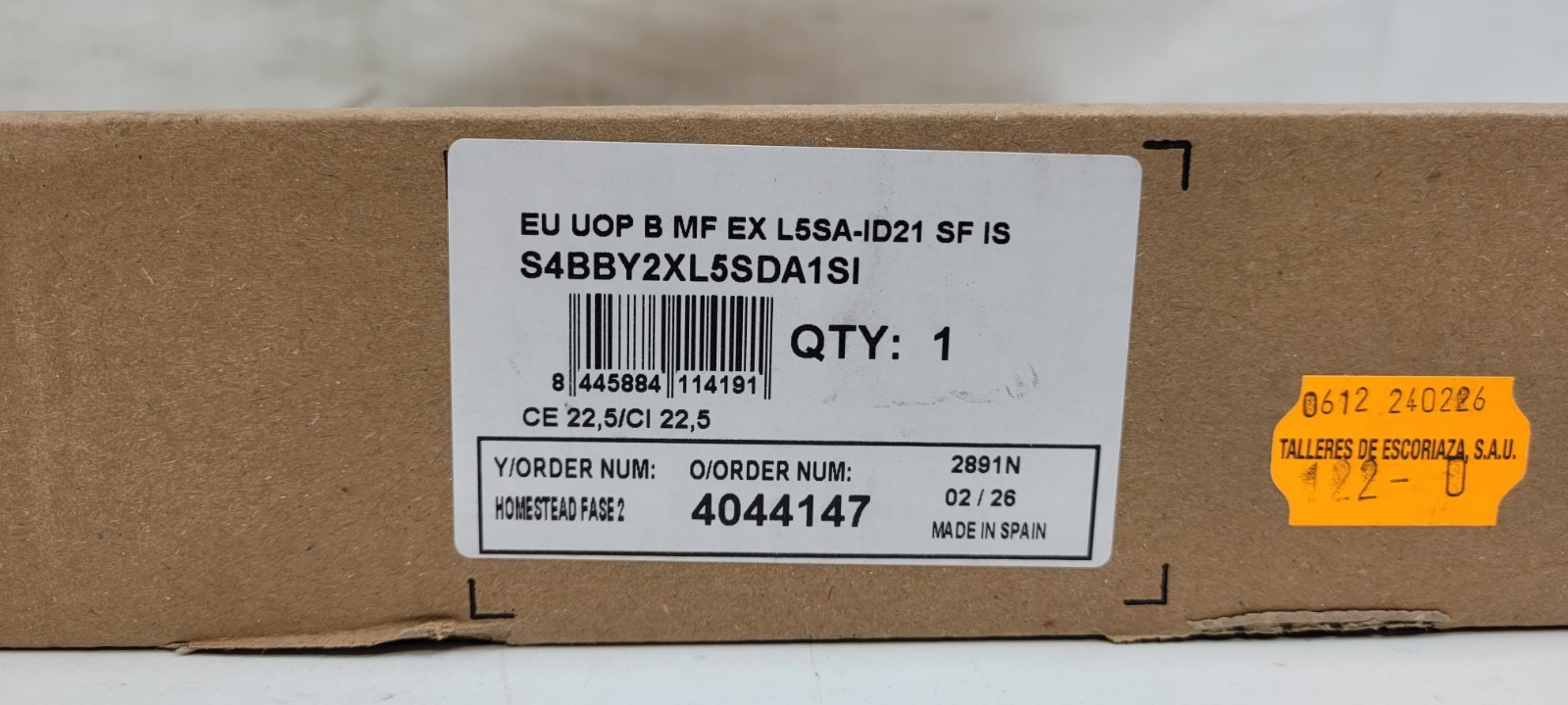 ASSA ABLOY TESA i-Max Hotel Electronic Smart Lock RFID S4BBY2XL5SDA1SI Brand New