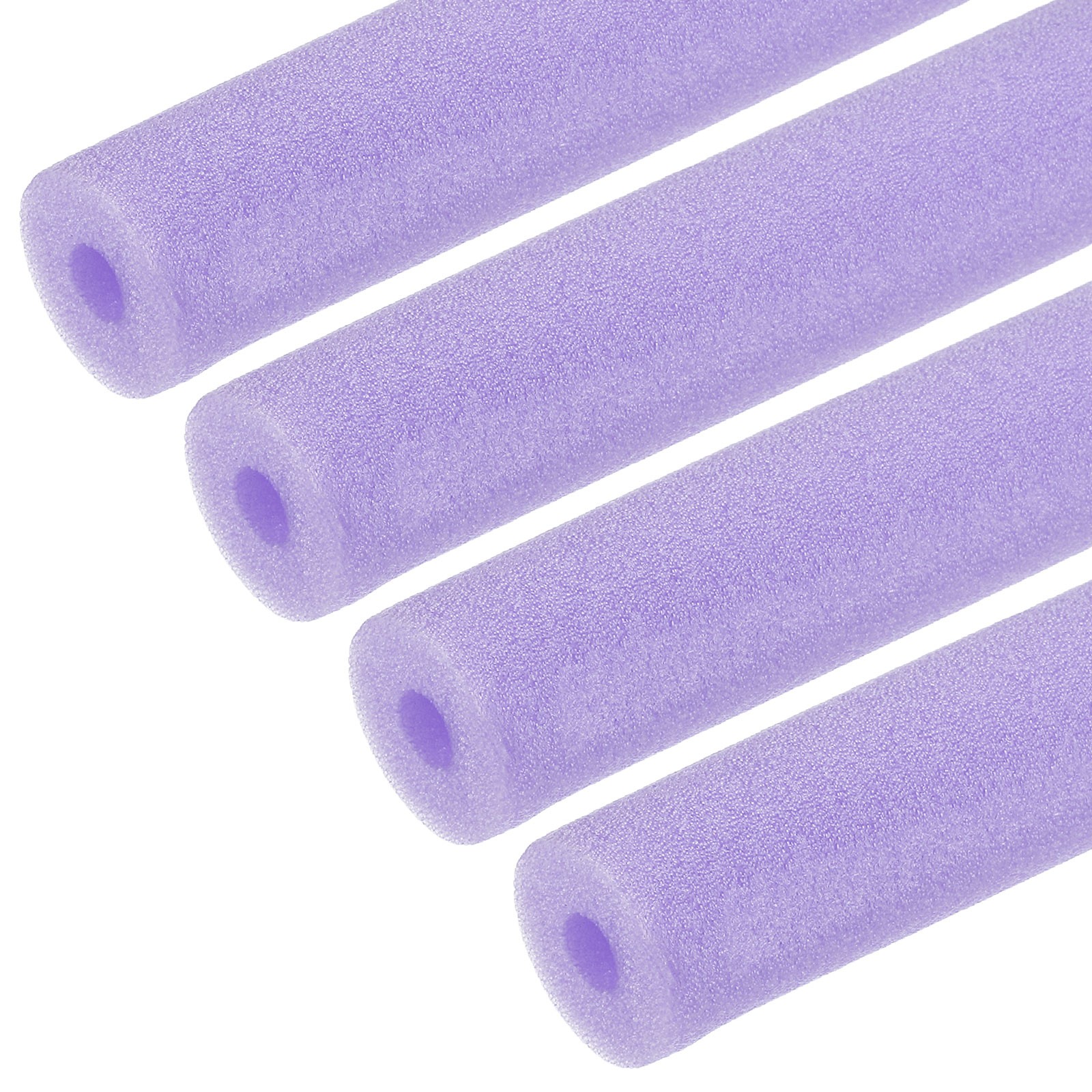 4pcs 1/2″ ID 3.3FT Pipe Insulation Foam Tube 1.38″ OD Tubing Cover Purple