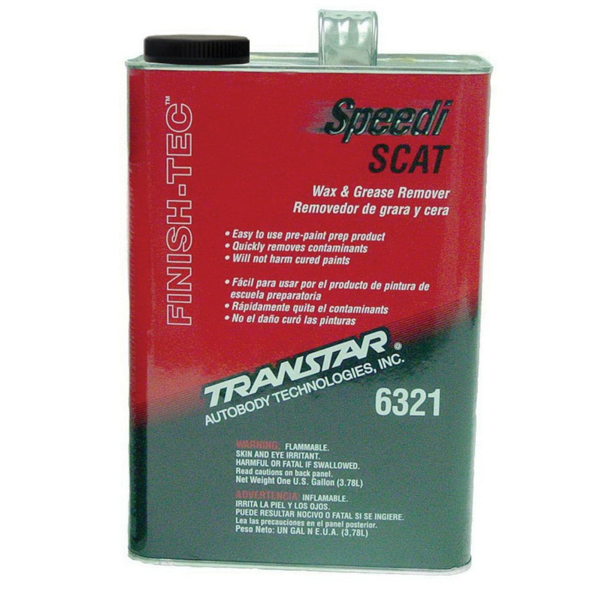 TRM.6321Transtar Autobody Products 6321 – Wax and Grease Remover – 1 Gallon Can