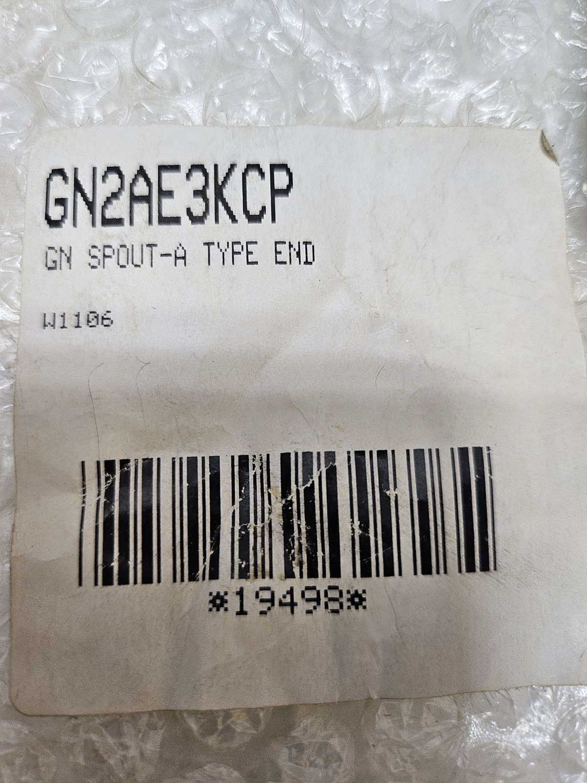 Chicago Faucet GN2AE3KCP Replacement Gooseneck Spout-A Type End