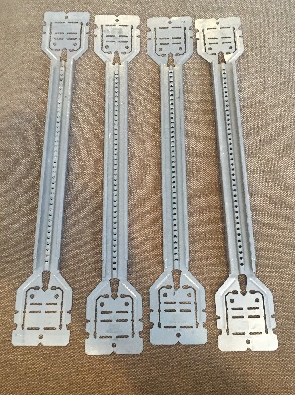 (4) Eaton Cooper B-Line BB216T 16″ Slider ADJUSTABLE TELESCOPING BOX Bracket