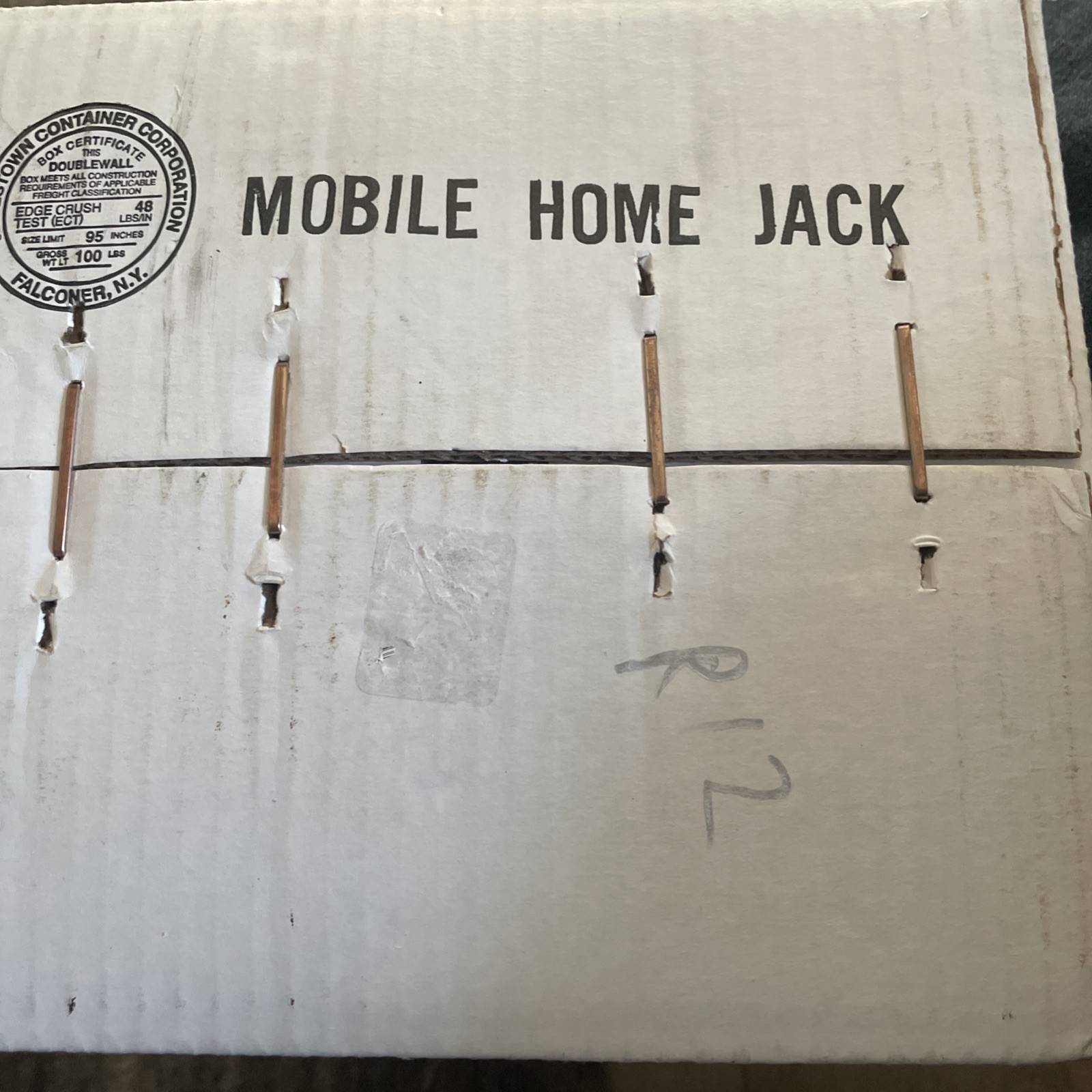 New Jack Post J-MOBILE Mobile Home or RV Floor Jack Post 4″ D X 16″ H 24″ 700 lb
