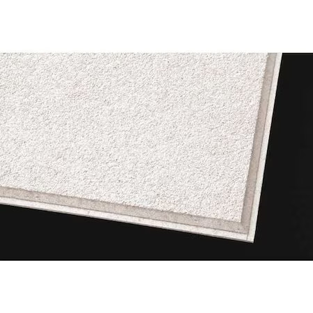 Armstrong 628B Cirrus Ceiling Tile, 24 In W X 24 In L, Square Tegular, 15/16 In