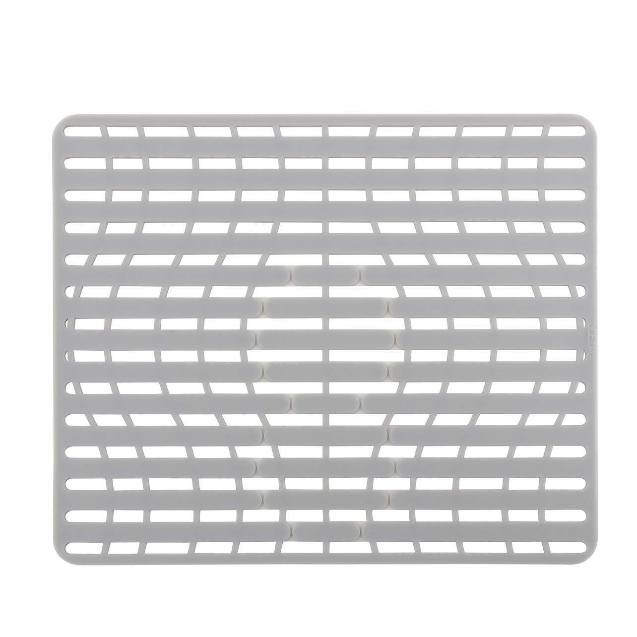 NICE DAY Sink Mat, Protectors for Kitchen By Better 16″ x 13″, Gray