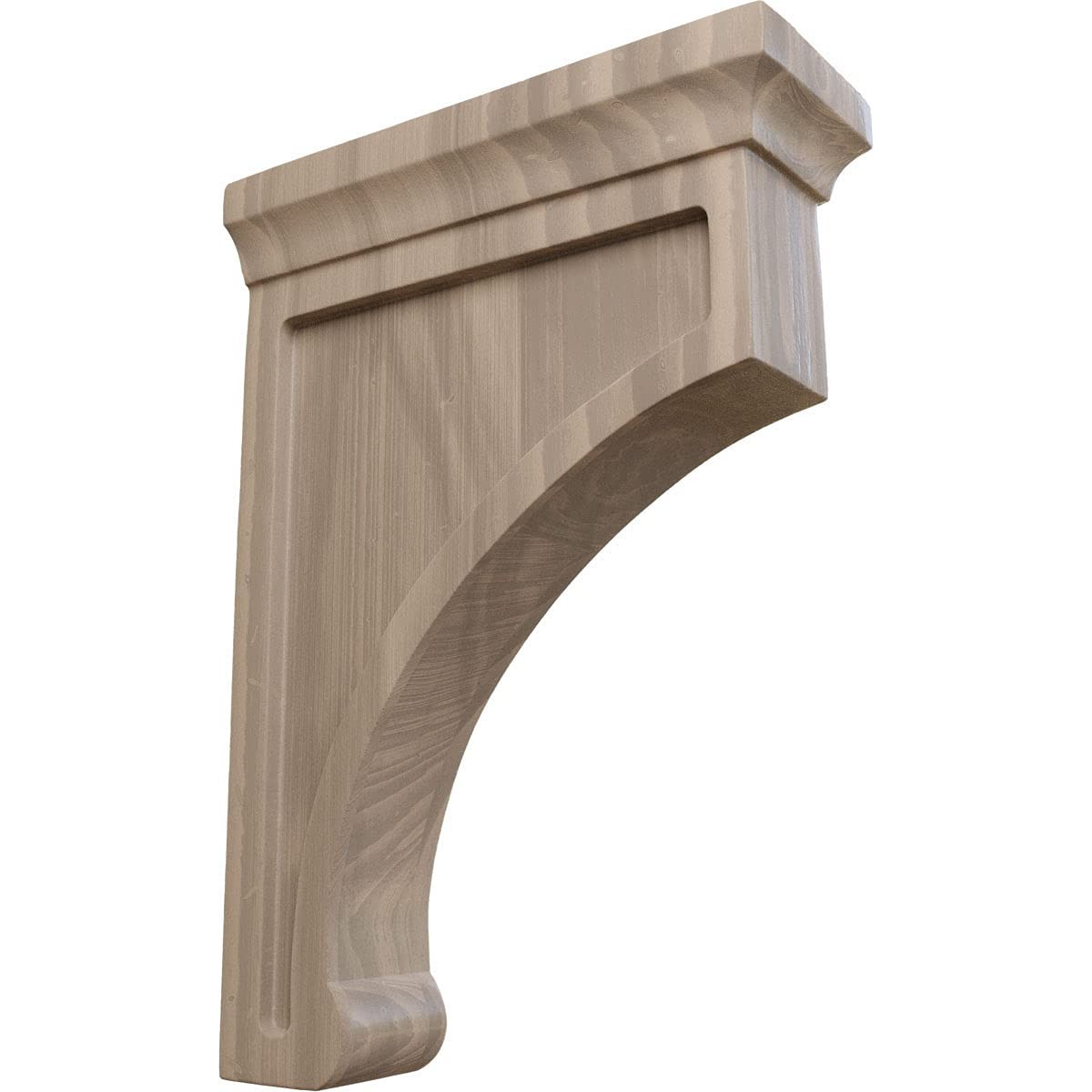 Ekena Millwork Bktw02X07X10Gowa Large Gomez Wood Wood Brackets 2 1/2W X 7D X 10H