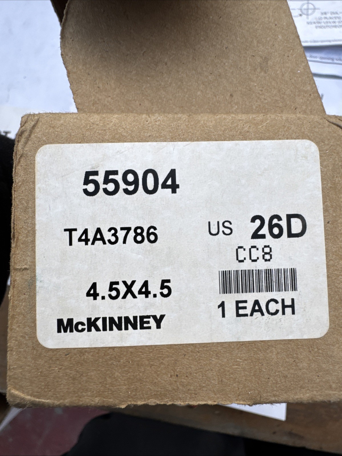 McKinney Assa Abloy T4A3786? Electric Transfer Hinge Rare 4.5″ 26d 4.5″ 8 wire
