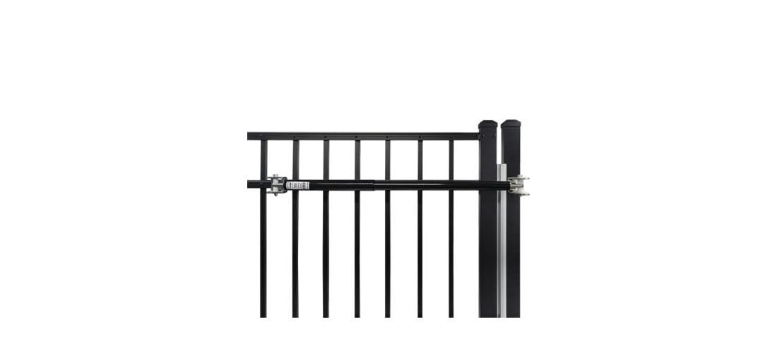 Lockey TB-600 Hydraulic Gate Closer – Black