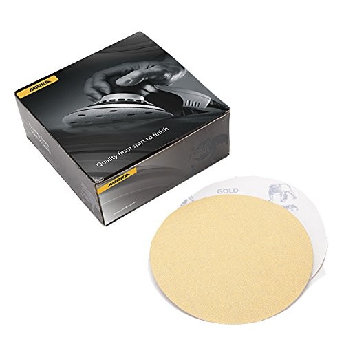 Mirka Abrasives MRK-23-622-080 Mirka 23 Series Gold 6″ Grip Disc (23622080)