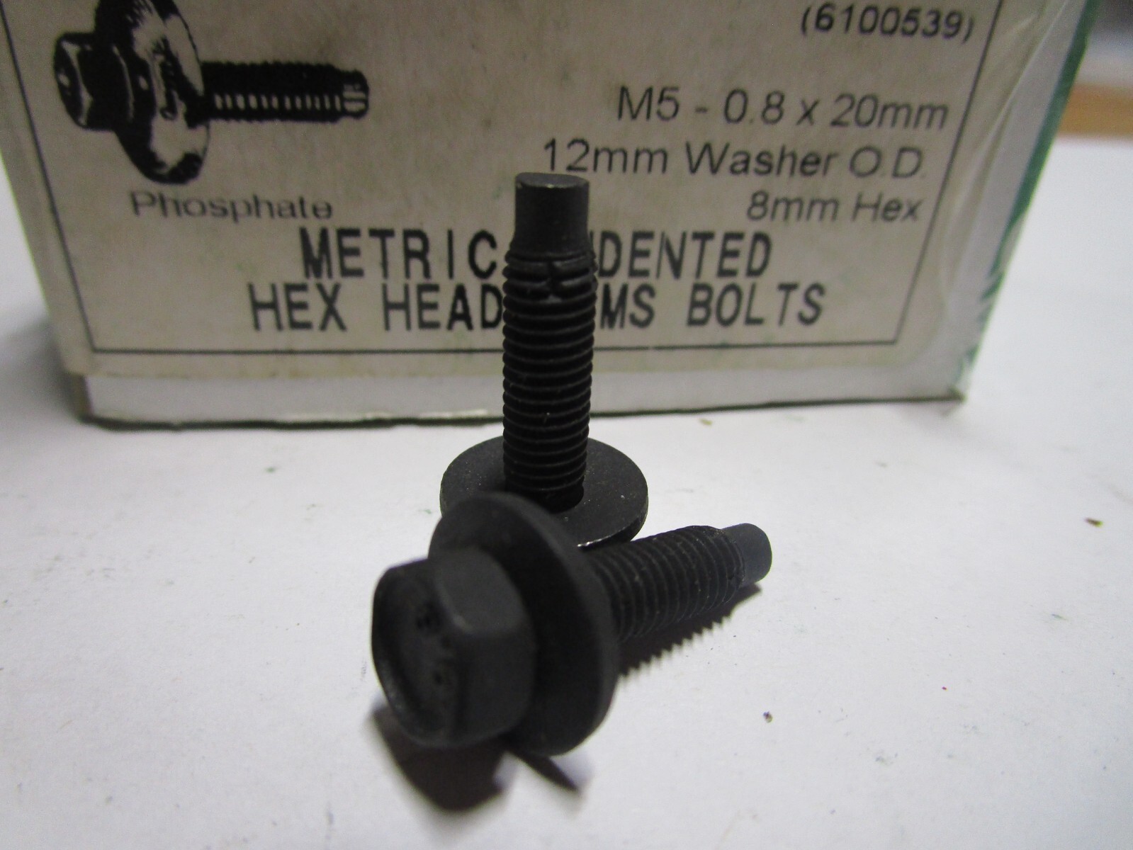 AUVECO 12232 M5-0.8 X 20MM HEX HD SEMS THRD CUTTING SCREW QTY 50