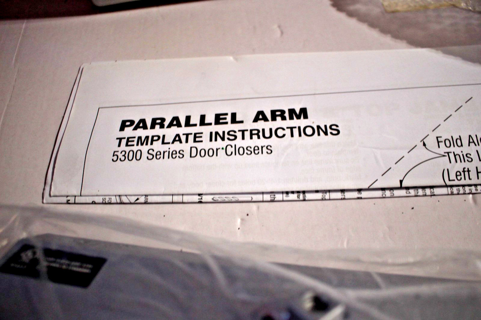 HAGER AUTOMATIC DOOR CLOSER KIT 5300 SERIES