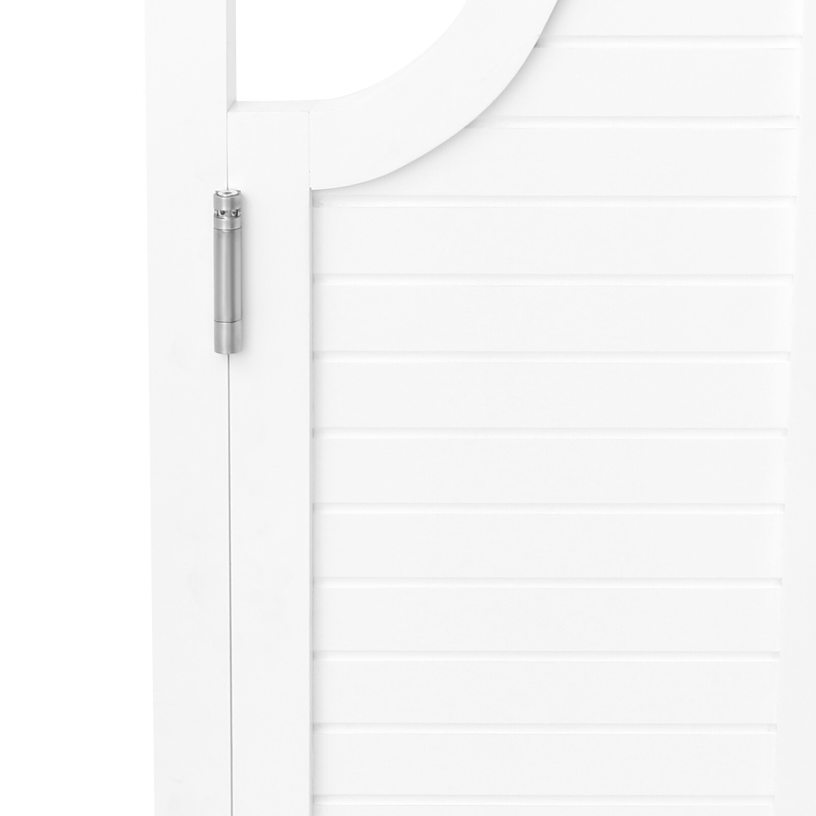 Partition Door Swing Solid Wood Door Partition Door for Shop Entrance White NEW