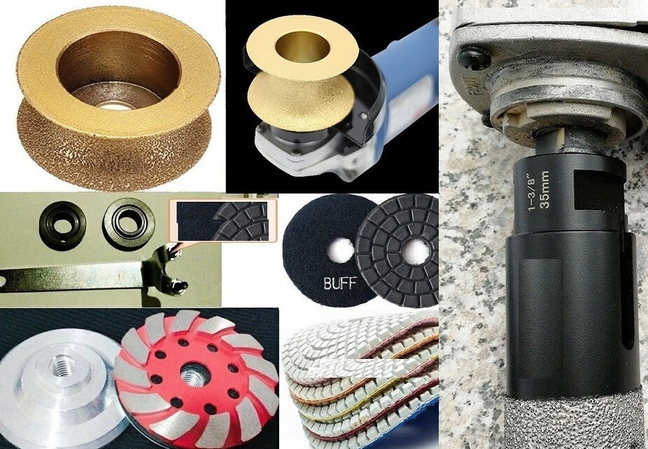 3/4″ 1-1/4″ Full Bullnose router bit STONE MARBLE GRANITE disc CERAMIC CORE BIT
