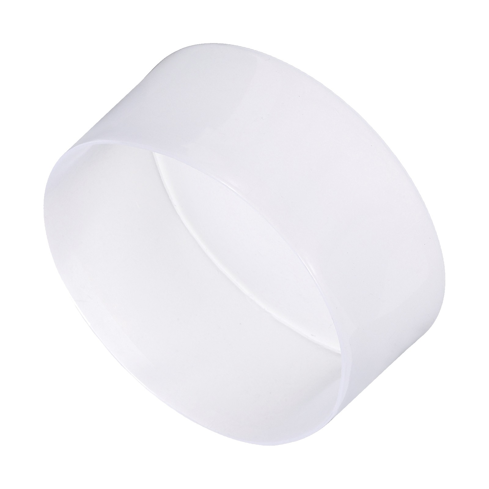 115mm (4 1/2″) ID Rubber End Caps Pipe & Fence Post Protectors Clear
