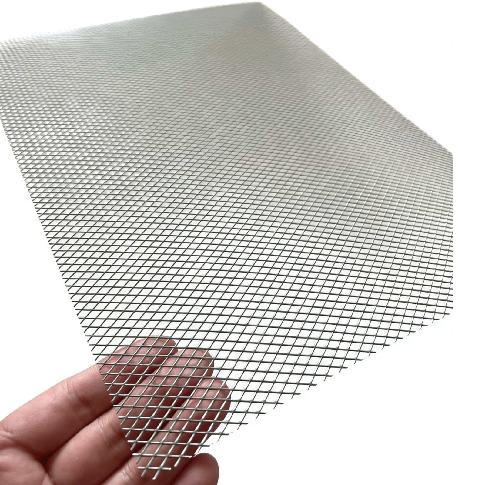 304 Stainless Steel Wire Mesh Screen, 2-Pack, 22GA(0.03in)16in*12in, Silver