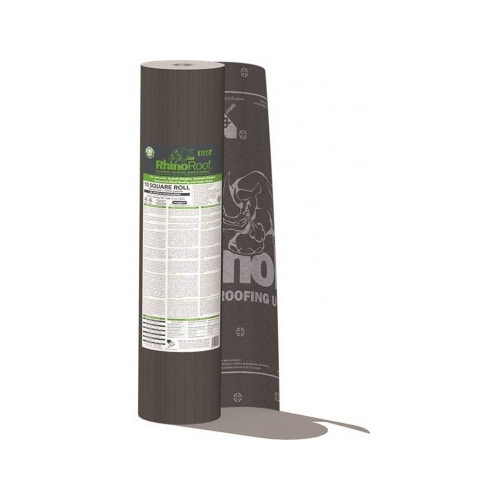 Titanium RhinoRoof Synthetic 15lb. Felt Roofing Underlayment – U20 – 20 Year …