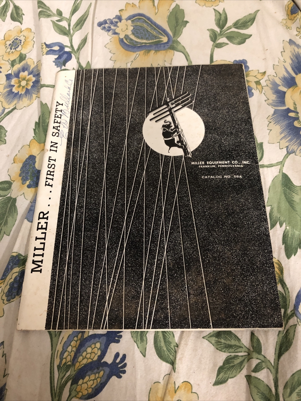 Miller Safety Equipment Catalog 1958 Linemen, Power Companies, Foreman, Safety