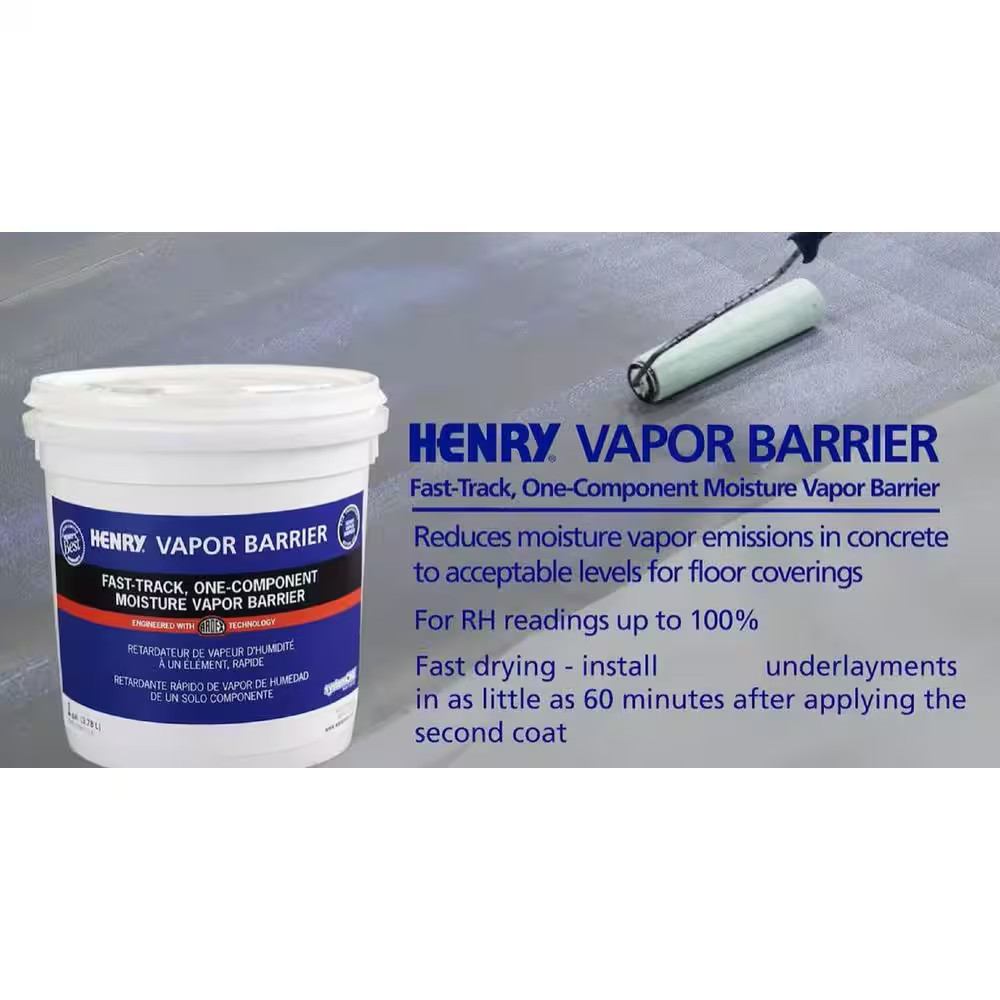 Vapor Barrier 1 Gal. Fast Track 1-Component Moisture Vapor Barrier for Concrete